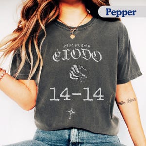 Peso Pluma T-Shirt, Exodo Album Merch, Mexican Corridos Tumbados Shirt, Vintage Peso Pluma Merch, Peso Pluma Fan Gift, Doble P Album Cover.