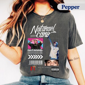 Natanael Cano Shirt, Natanael Cano Fans Graphic Tee, Mexican Corridos Tumbados Shirt, Natanael Cano Shirt, Corridos Tumbados Merch, CT Shirt