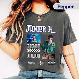 Junior H Shirt, Junior H Fans Graphic Tee, Mexican Corridos Tumbados Shirt, Sad Boyz Shirt, Corridos Tumbados Merch, Junior H Fan Gift.