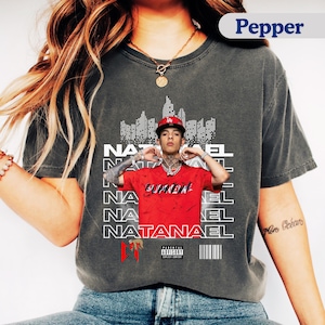 Natanael Cano Shirt, Natanael Cano Fans Graphic Tee, Mexican Corridos Tumbados Shirt, Natanael Cano Shirt, Corridos Tumbados Merch, CT Shirt