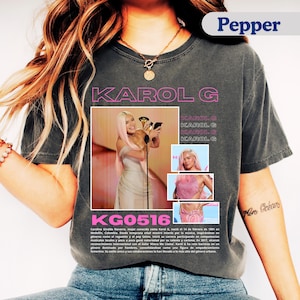 Karol G Shirt, Karol G Graphic Tee, Karol G Album Shirt, Mañana Sera Bonito Shirt, Karol G Merch, Karol G Tour Shirt, Karol G Tee.