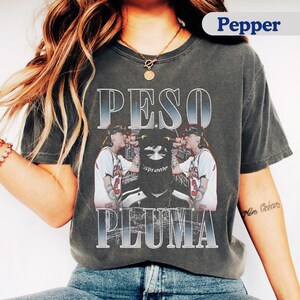 Peso Pluma T-Shirt, Exodo Album Merch, Mexican Corridos Tumbados Shirt, Vintage Peso Pluma Merch, Peso Pluma Fan Gift, Doble P Album Cover,