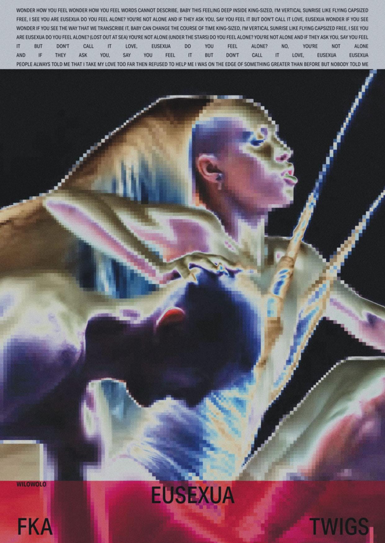 FKA Twigs Eusexua Lyrics Poster - Etsy