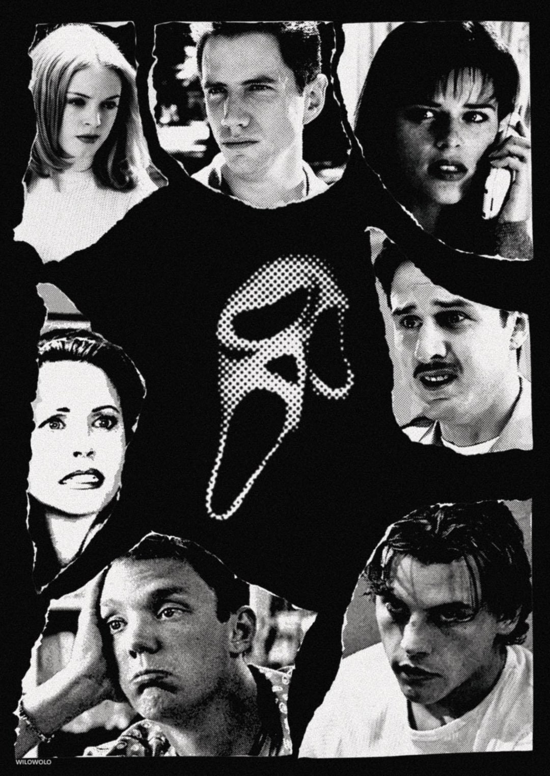 Scream Ghostface Poster - Etsy