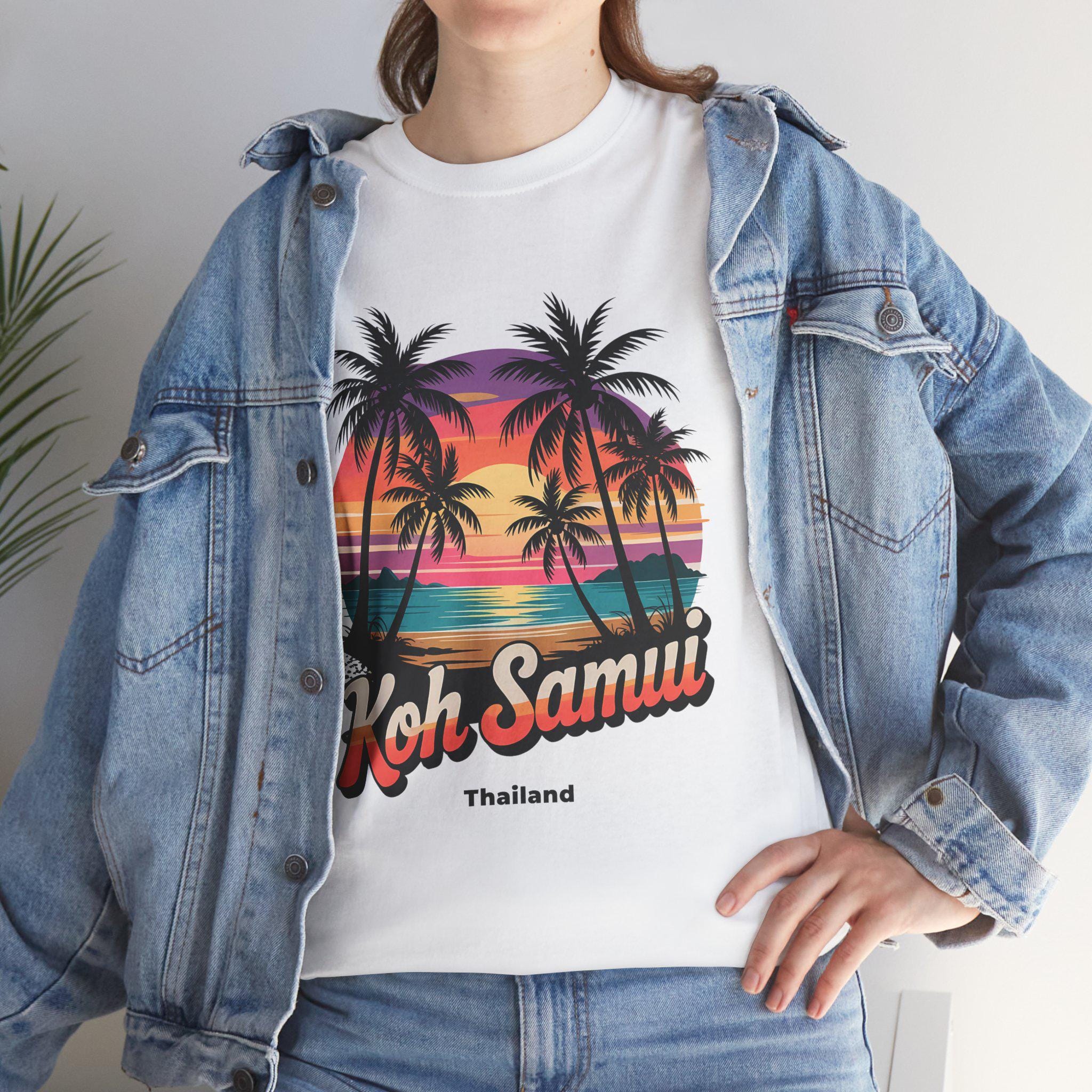 KO SAMUI 売れ筋商品|||コ サムイ Tシャツ トップス レディース T-shirts White Koh samui shirt - Etsy 日本