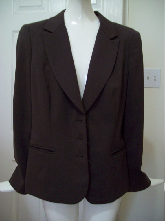 Moschino Love Moschino Brown Jacket Vintage Si