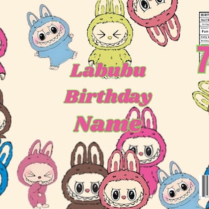 Labubu birthday chip-Bag