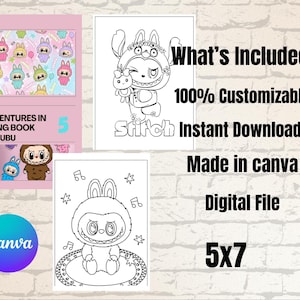 Labubu coloring book