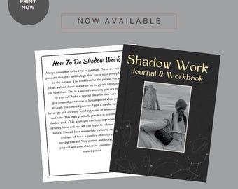 Shadow Work Journal – Inner Child Healing Prompts Digital Self Discovery Workbook