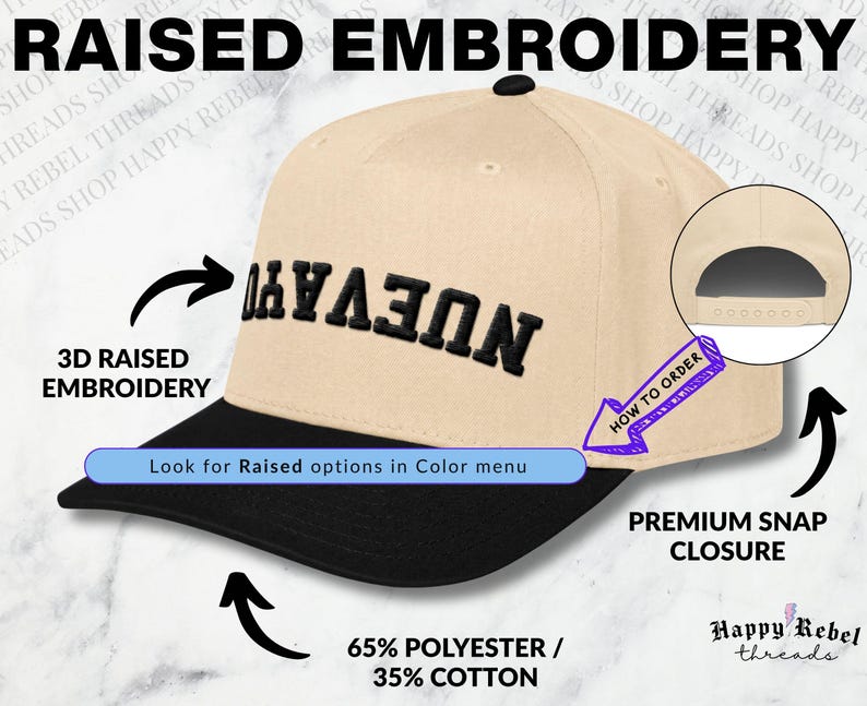 P Fkn R Hat Embroidered Upside Down Nuevayol Hat, P FKN R Hat, Puerto Rico Baseball ...