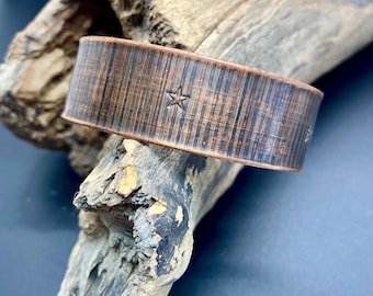 Rustic Copper Cuff bracelet