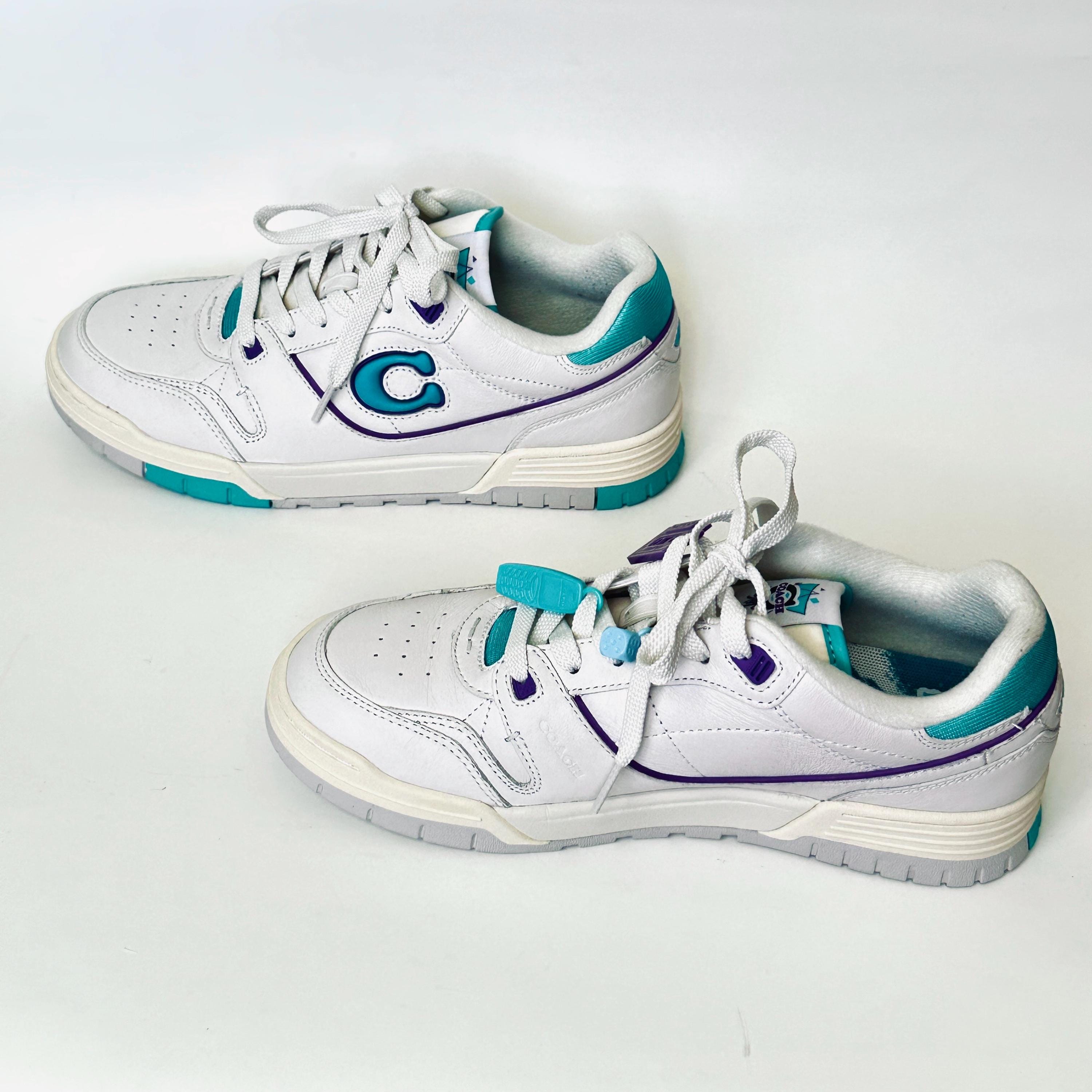 Coach 90s Pack Soho Sneakers - White Leather With Charms - Women