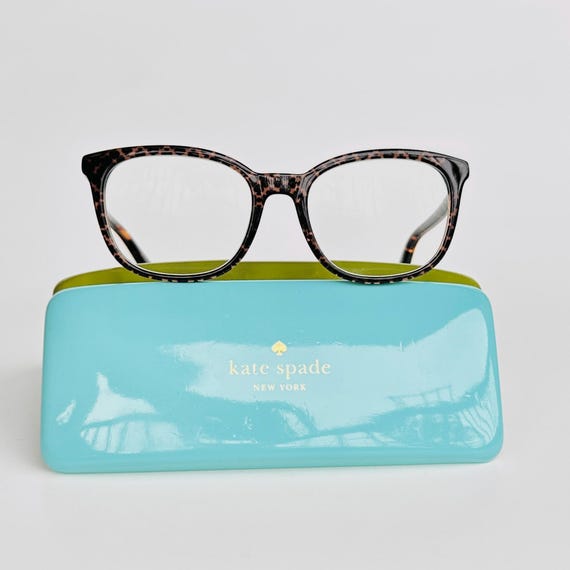 Kate Spade Tortoise Acetate Eyeglasses: Italian Designer 