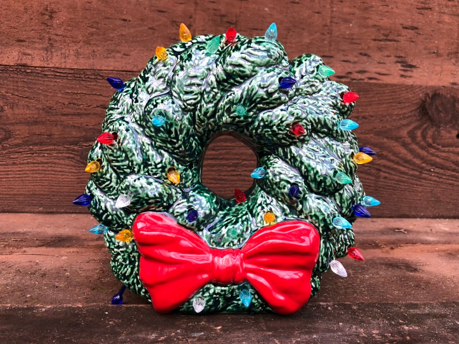 Ceramic Christmas Wreath 