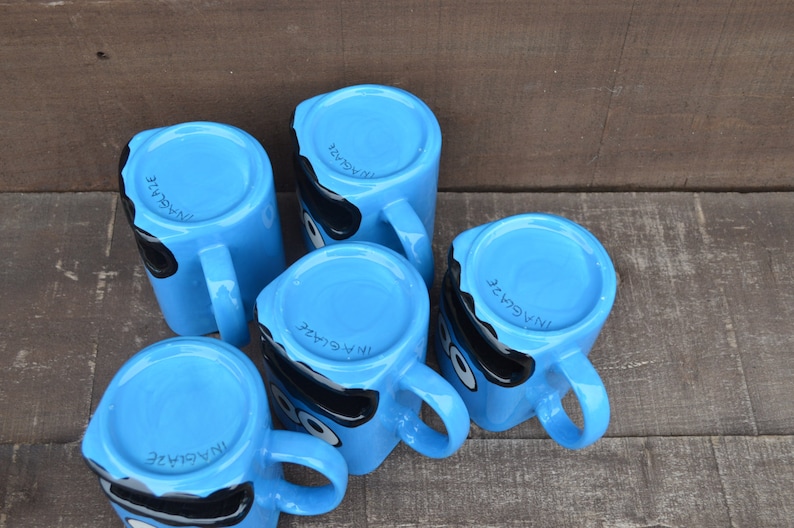 Googly Eyed Monster Dunk Mug  Ceramic Cookie and Milk Mug  image 3