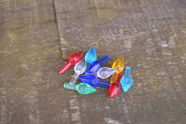 Extra Bulbs Vintage Style Ceramic Christmas Tree Plastic Etsy