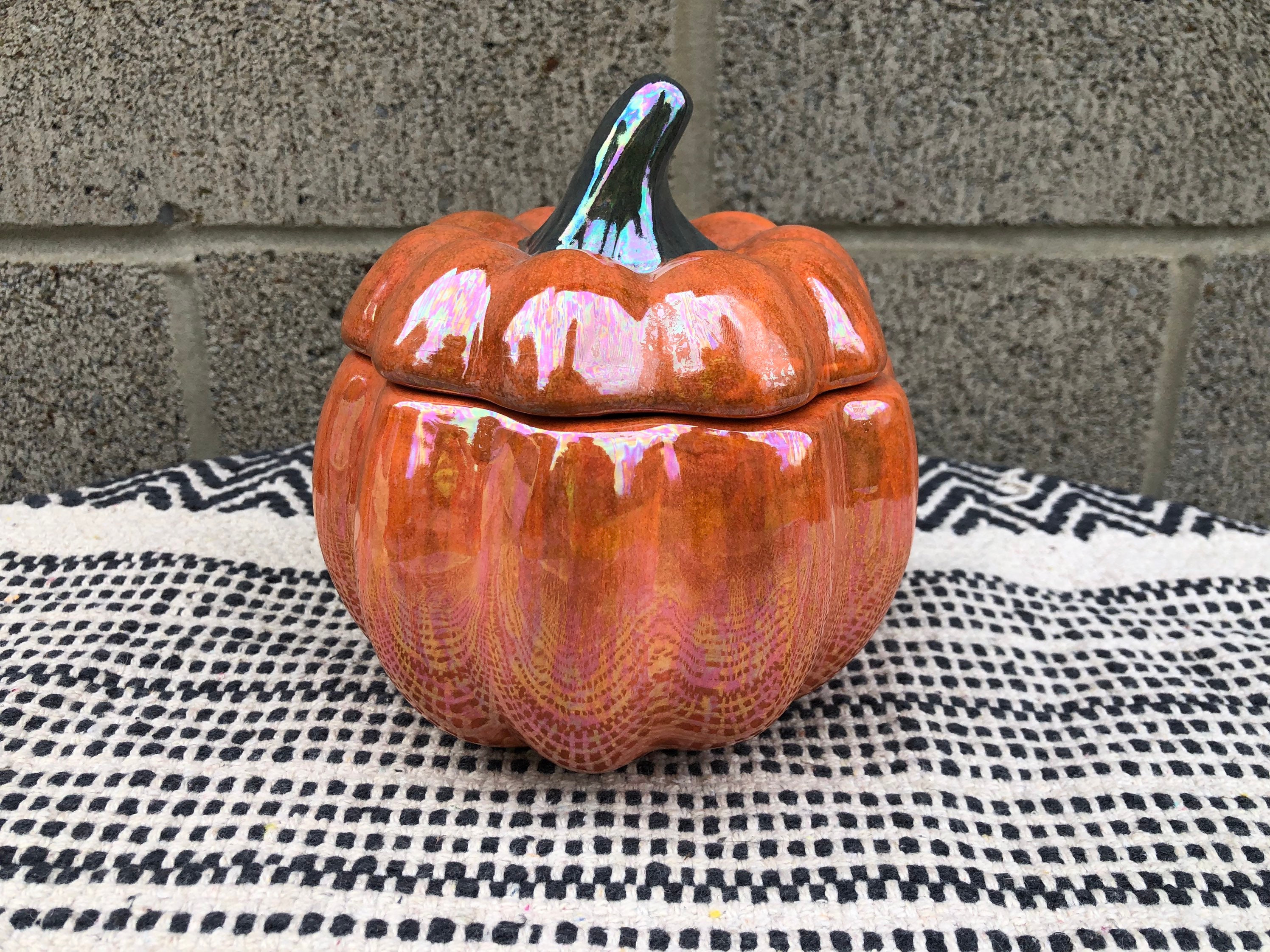 Pumpkin Canister - Etsy