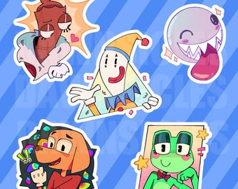 TADC Secondary Character Stickers