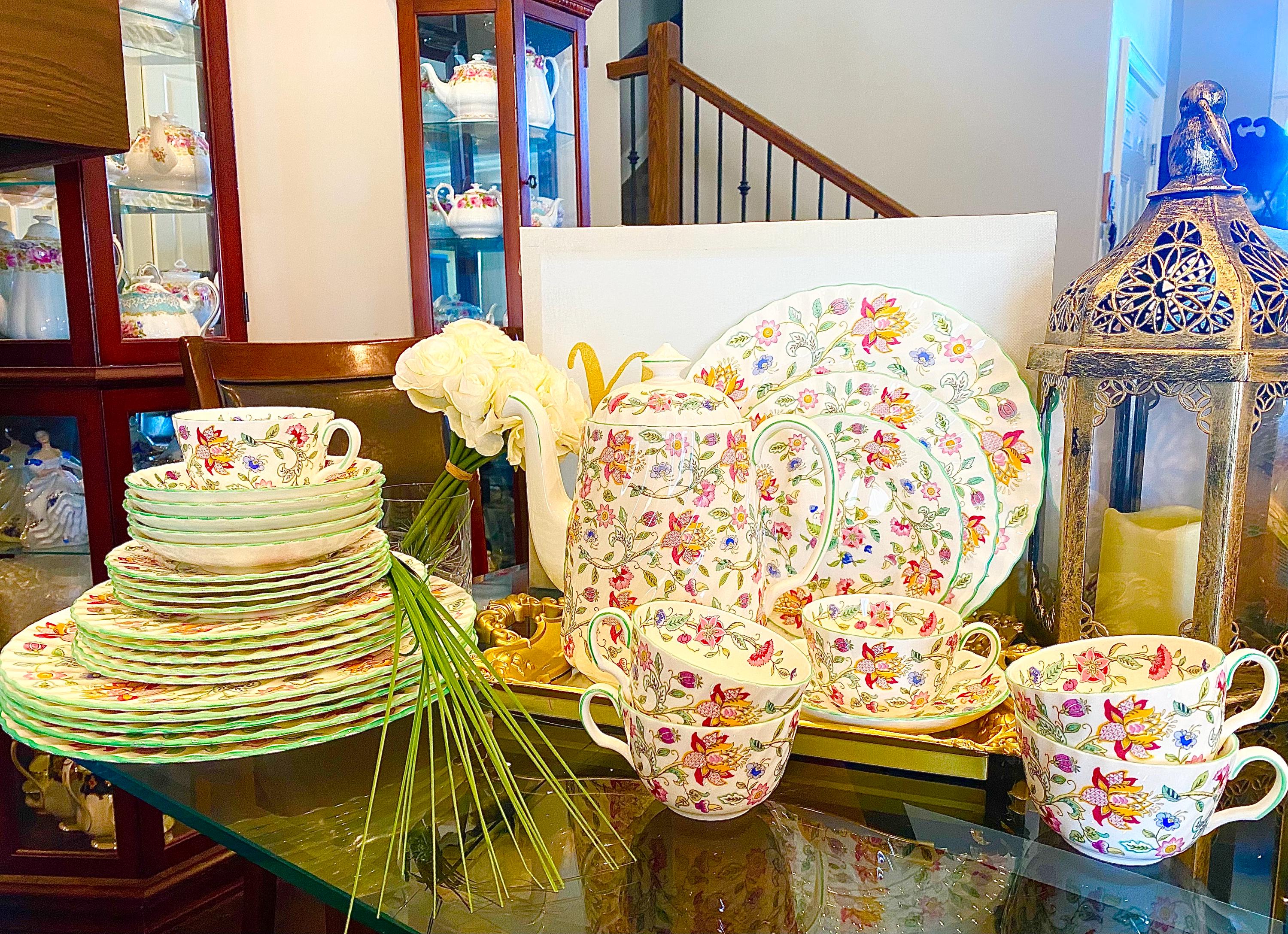 Minton Haddon Hall Tea Set - Etsy