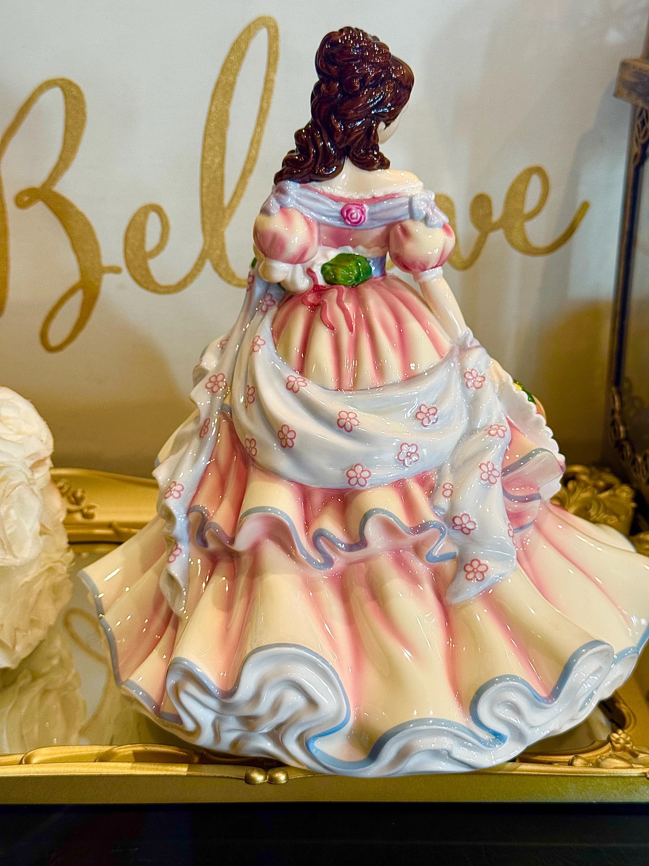 Royal Doulton Pretty Ladies Figurine HN5107 - Summer's Belle - 9 3