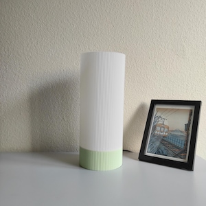 Modern minimalist green design table lamp | bedside and desk | comfortable mood lighting | Aesthetic decoration | E27 EU socket