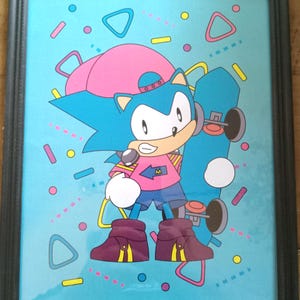 Sonic The hedgehog Prints