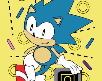 Sonic The hedgehog Prints