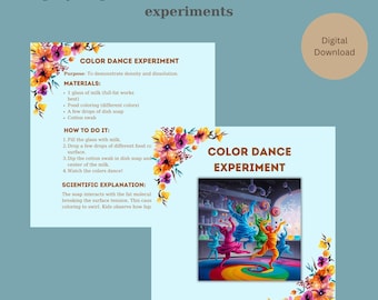 Science Experiments for Kids: STEM Activities PDF (Instant Download)