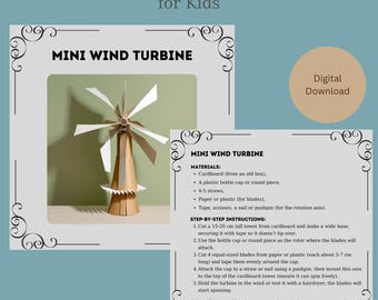 STEM Science Experiment Projects for Kids (PDF Download)