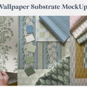 Tapeten-Mockups mit Spoonflower Untergrund Vol. 1