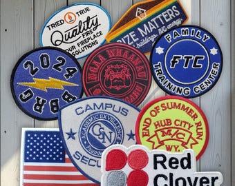 Parches bordados personalizados: Diseña tu propio parche con logotipo