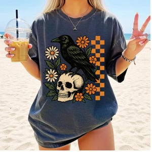 crow png,raven png,gothic png,spooky bird png,halloween png,dark humor png,grunge png,floral png,checkered png,vintage horror png,f-caw-f