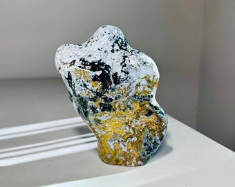 Ocean Jasper Free Form | Bold Contrast | Earth’s Flow in Stone
