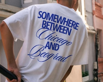 Camiseta de Chicago y Belgrado