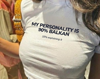 Camiseta infantil BALKAN PERSONALITY