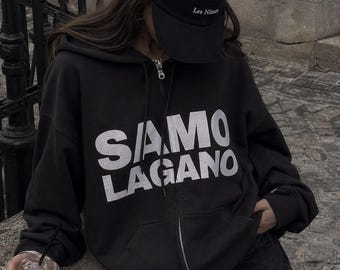 SAMO LAGANO Zip Hoodie