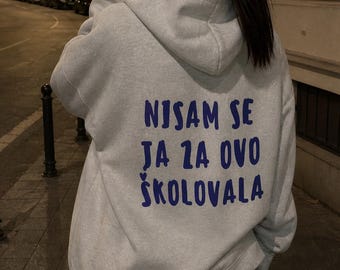 SKOLOVALA Serbian Hoodie
