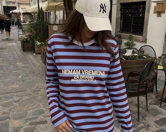 NEMAM VREMENA Striped Shirt