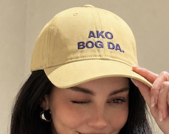 Sombrero lavado balcánico AKO BOG DA