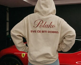 Sudadera con capucha balcánica POLAKO