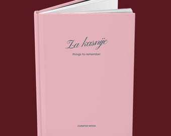 za kasnije notebook — things to remember