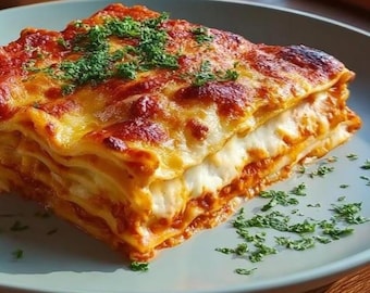 BEST RECIPE for the Sicilian Lasagna  easy recipe, dinner recipe, party recipe Instant PDF Download