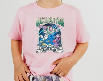 Retro Toy Story Buzz Lightyear T-Shirt, Disney Space Ranger Tee, Vintage Buzz Vs Zurg Shirt, Alien Claw Graphic Tee, Gift For Toy Story Fans