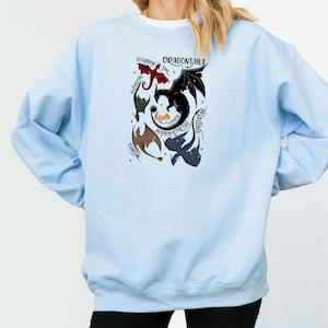 Dragon Tails Sweatshirt, Onyx Storm Hoodie, Dragon Hoodie, Scorpion Dragon Wear, Iron Flame Hoodie, I Will Never Die Wear, Dragon Woman Gift