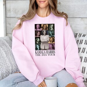 Kamala Harris Tour Sweatshirt, Madam President Hoodie, Presidential Sweatshirt, Election Hoodie, President Harris Sweat, Kamala 2024 Hoodie