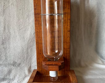 Flasche Vogel Futterhäuschen