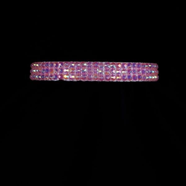 Rose Quartz Rush: Handgemachtes Rosa Strass Katzenhalsband - Niedliches Ausreißer Katzen Halsband mit funkelnden Strass Akzenten