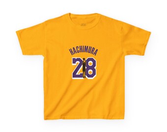 Design original recto-verso Hachimura 28 - T-shirt en coton pour enfants et jeunes