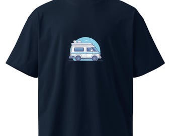 The Nomad | Unisex Organic Oversized High Neck T-shirt