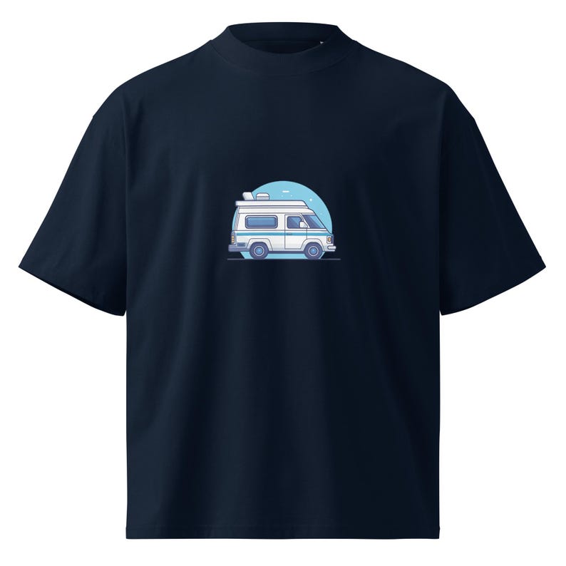 The Nomad | Unisex Organic Oversized High Neck T-shirt